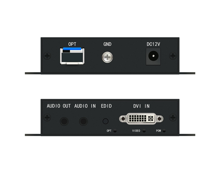 Orivision Uncompressed 1920x1200@60 DVI Fiber Optic Extender