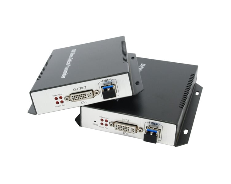 Uncompressed 4K@30 DVI Optical Fiber Extender