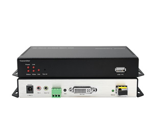 4K@30 DVI KVM Optical Fiber Extender