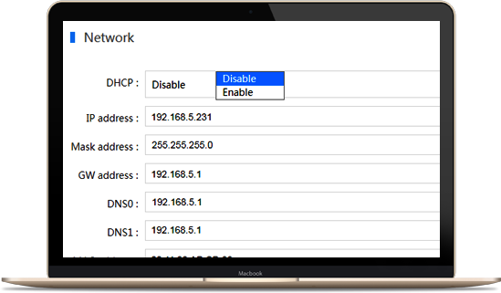 Obtain IP automatically