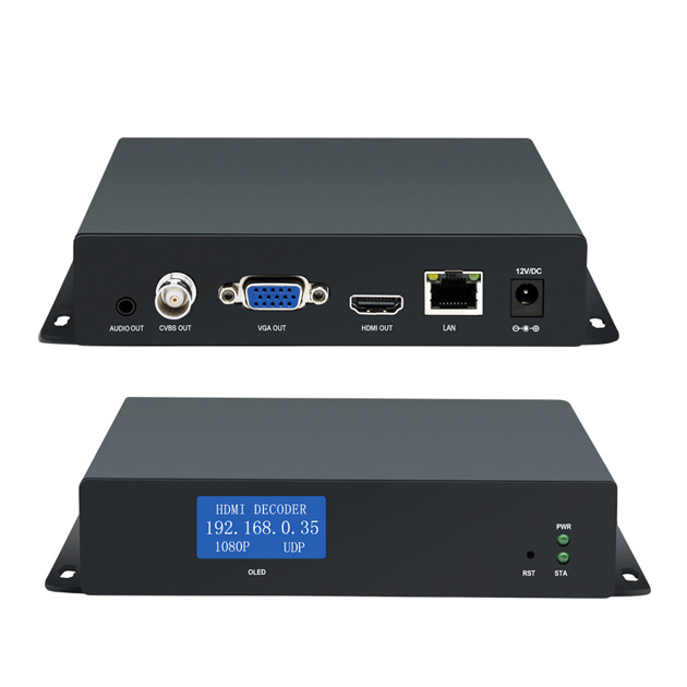 dh901 h265 4k 30 ip to hdmi cvbs vga decoder