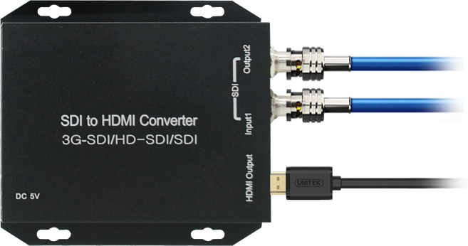 Broadcast-grade SDI signal