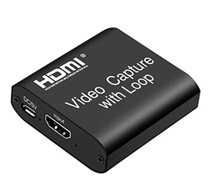 4K@60 USB2.0 HDMI Video Capture Card With Loop Out