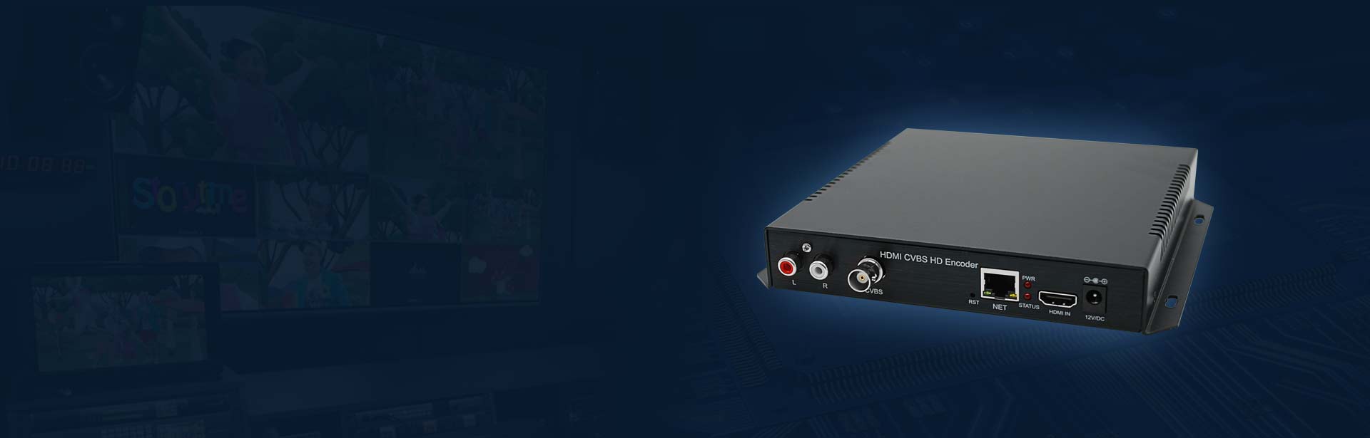 H.264 HDMI/CVBS Video Encoder For  IPTV, Live Stream, Broadcast