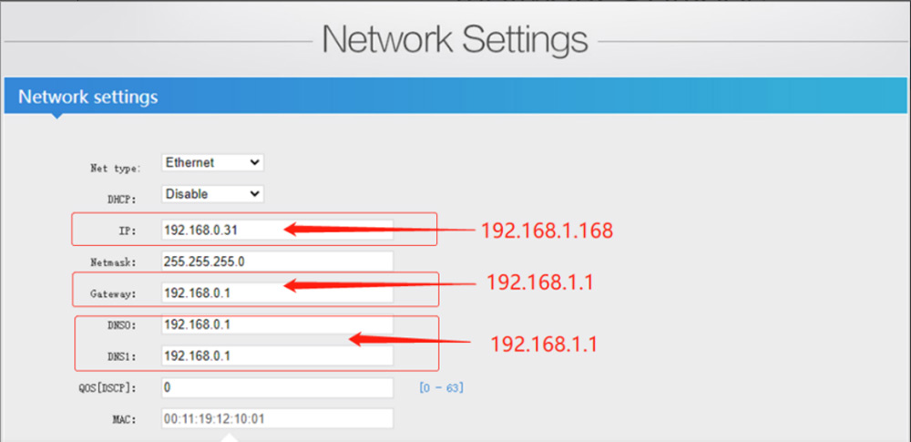 How to Log in the Control Web of Video Decoder