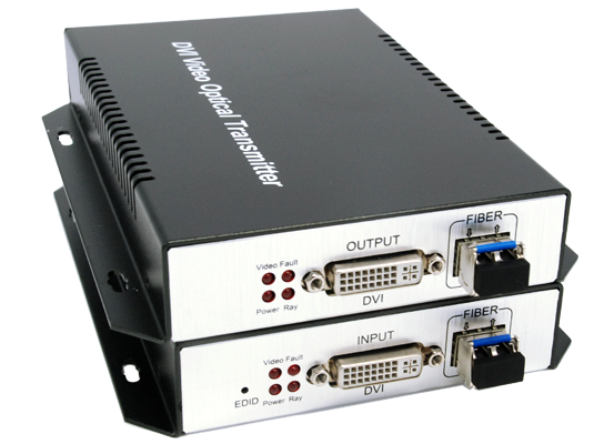 4K@30 DVI Optical Fiber Extender