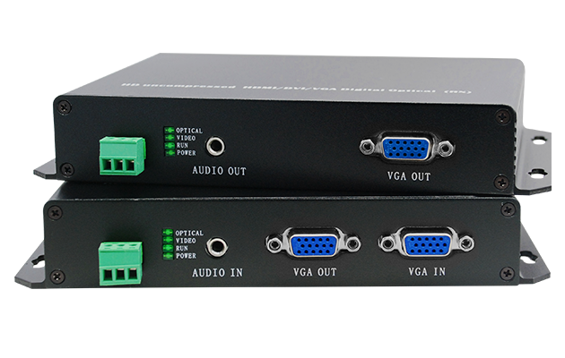 Uncompressed VGA Optical Fiber Extender