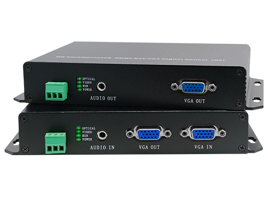 Uncompressed VGA Fiber Optic Extender