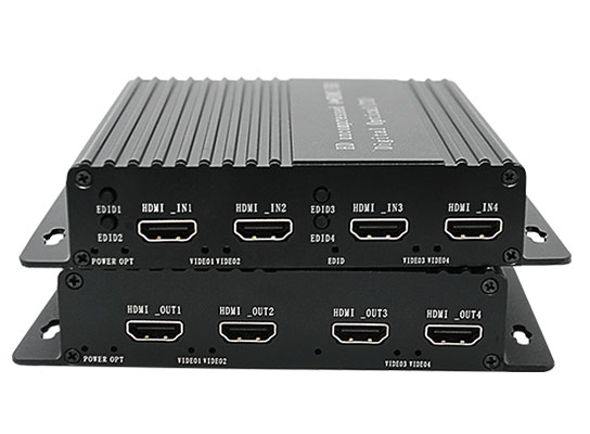 4 Channel HDMI Fiber Optic Extender