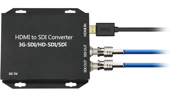 Broadcast-grade SDI signal