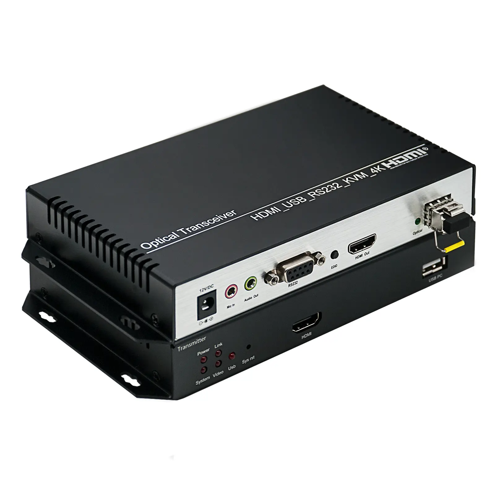 4K@30 HDMI KVM Optical Fiber Extender