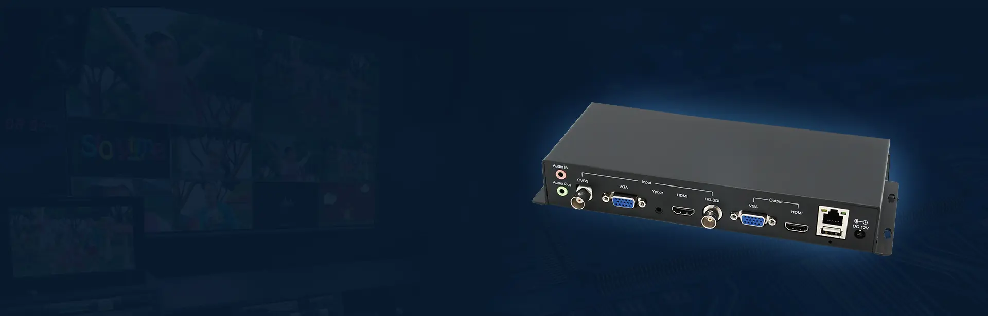 H.264 Multi-interface Video Encoder For IPTV, Live Stream, Broadcast