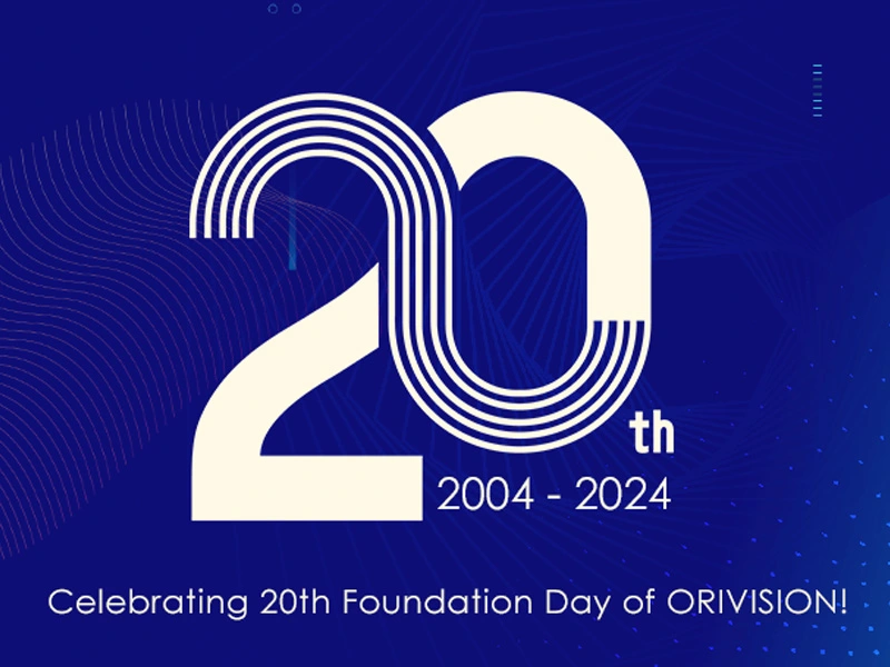 Celebrating 20th Foundation Day of ORIVISION!