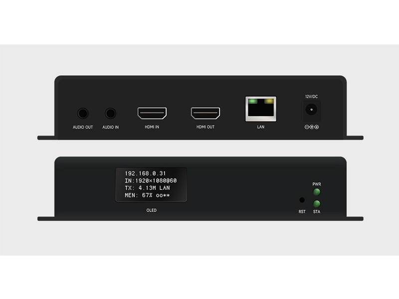 Introducing the ORIVISION H.265 1080p60Hz HDMI Video Encoder with LCD – Your Ultimate Streaming Solution!