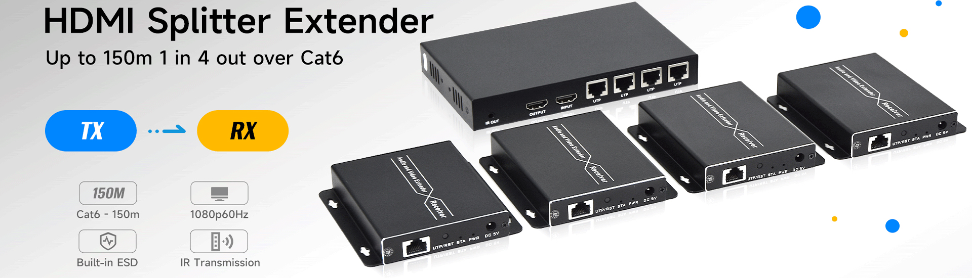 HDMI Splitter Extender